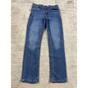 Levis 511 Jeans Boys 14 Reg 27x27 Blue Denim‎ Performance Slim Cotton Blend